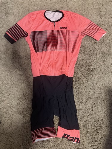 Santini pink mens - santini, triathlon